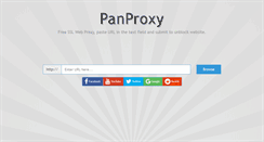 Desktop Screenshot of panproxy.com