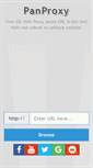 Mobile Screenshot of panproxy.com