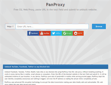 Tablet Screenshot of panproxy.com